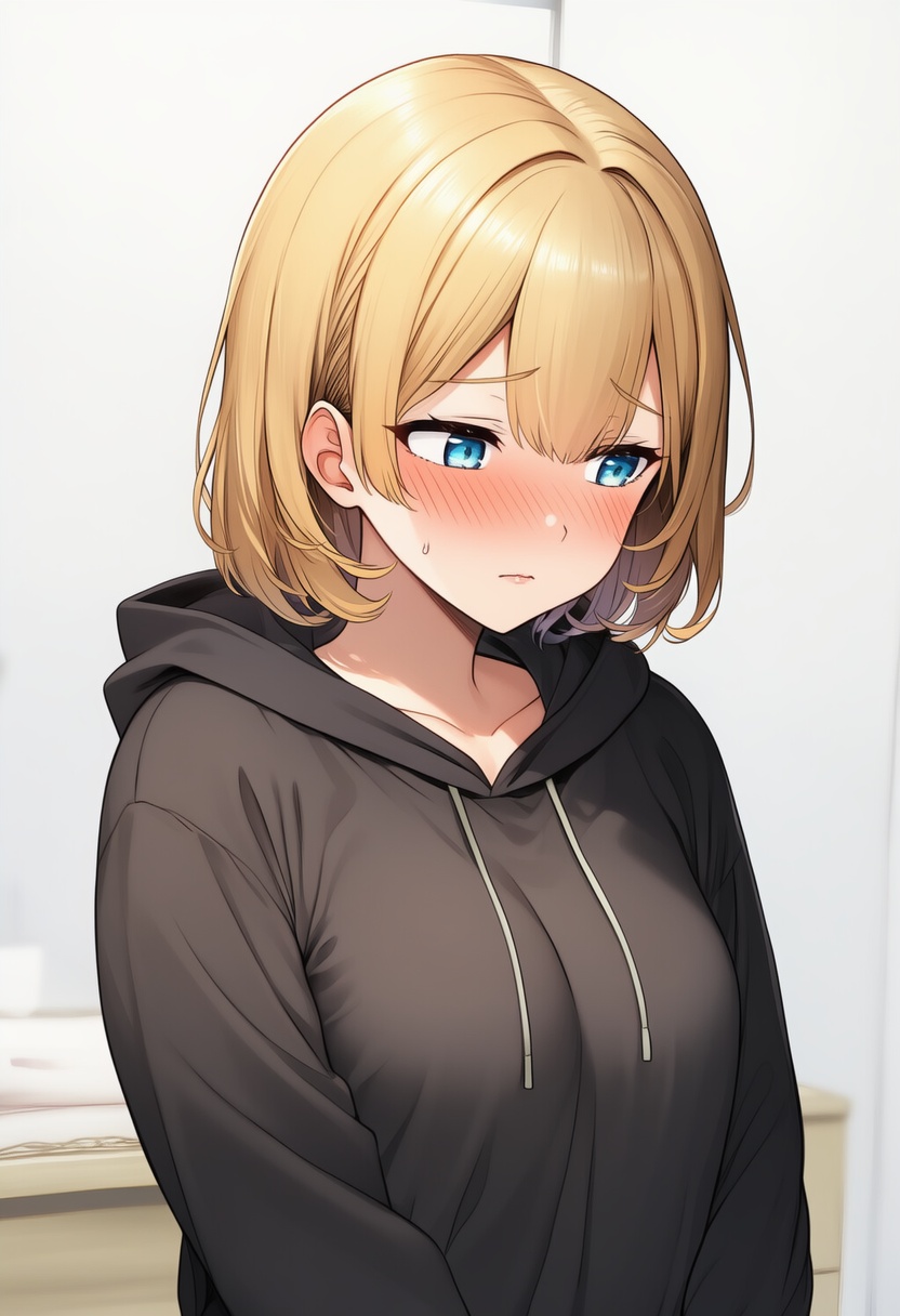 An image depicting embarrassed