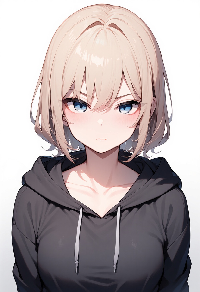 An image depicting serious