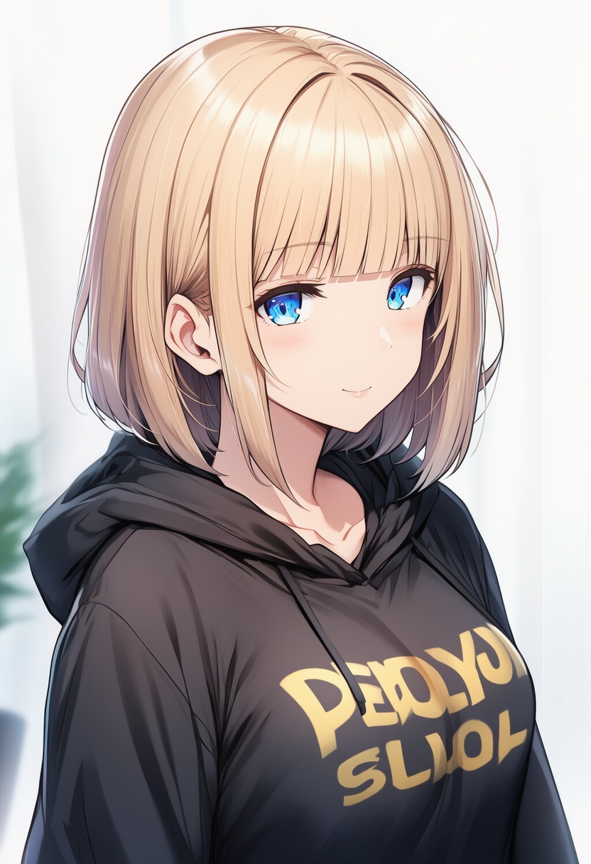 An image depicting blunt bangs