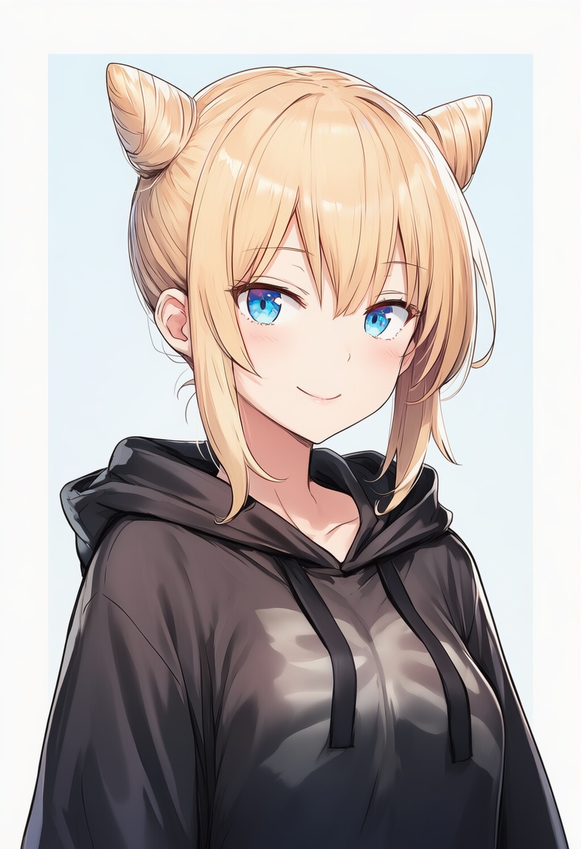 An image depicting cone hair bun