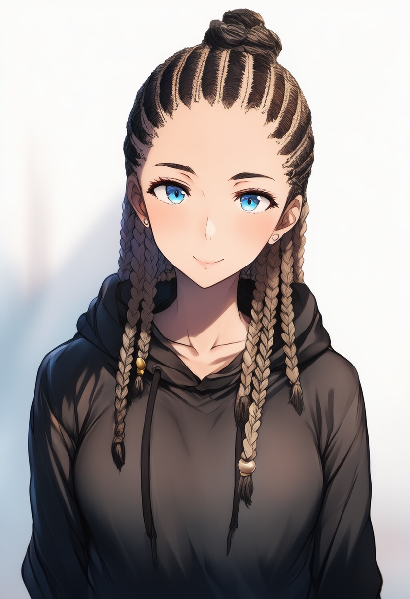 An image depicting cornrows