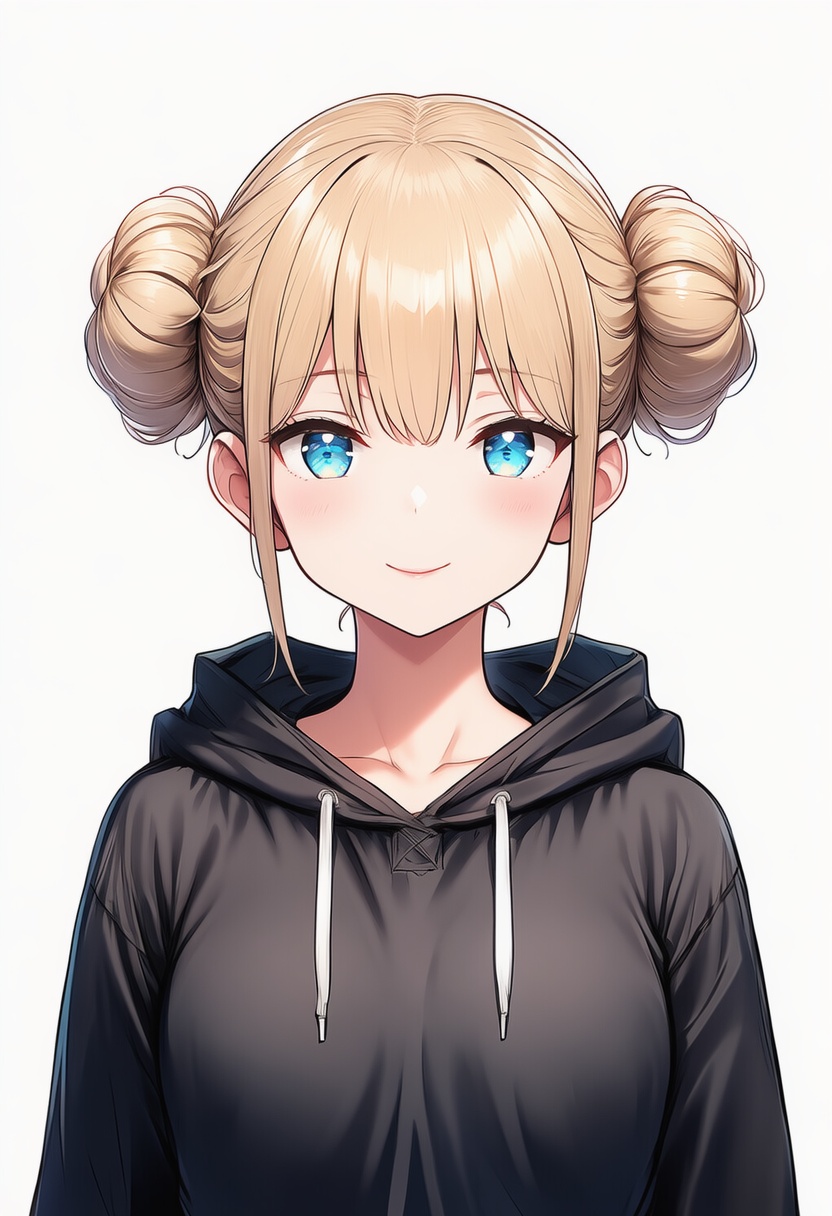 An image depicting double bun