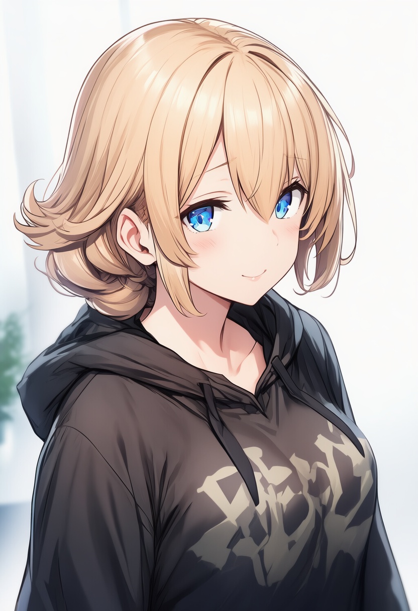 An image depicting flipped hair