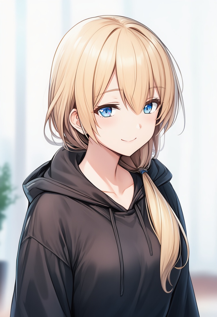 An image depicting front ponytail