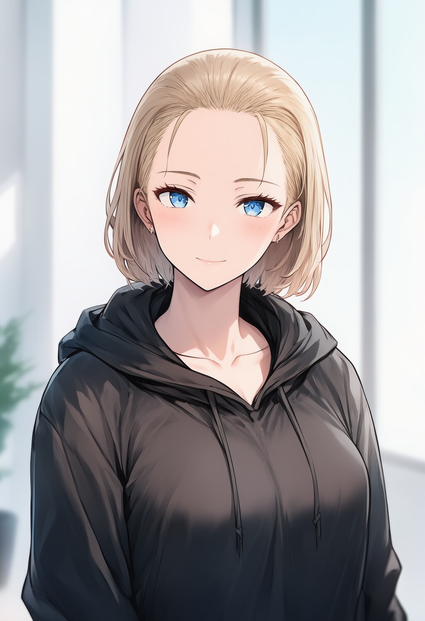 An image depicting hair slicked back