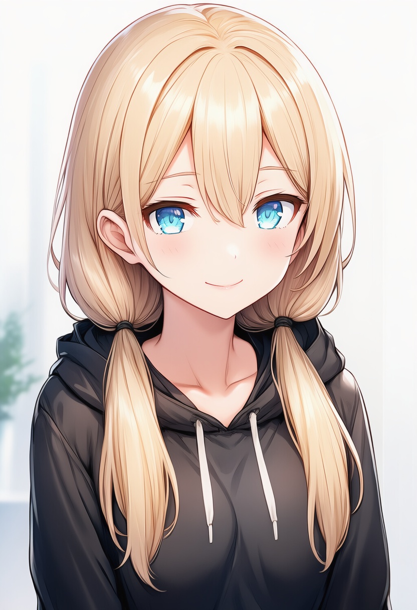 An image depicting low twintails