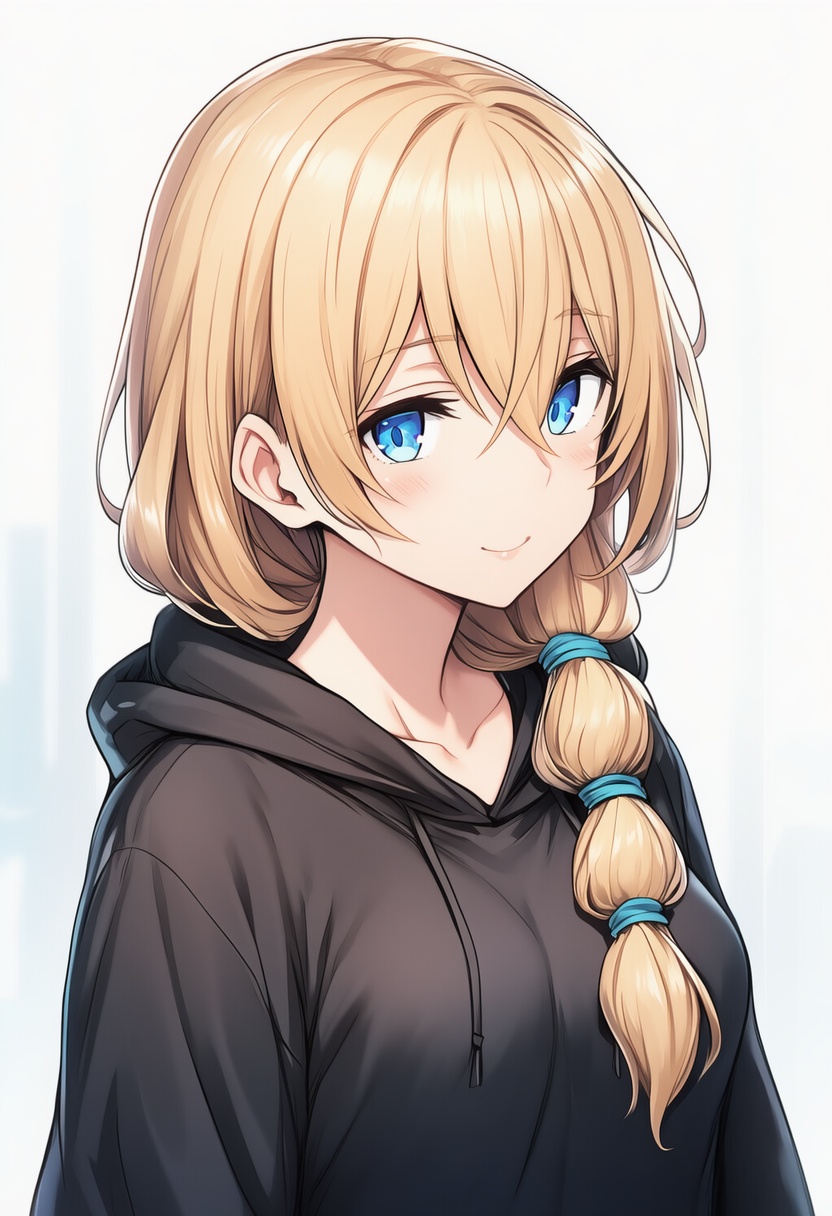 An image depicting multi-tied hair