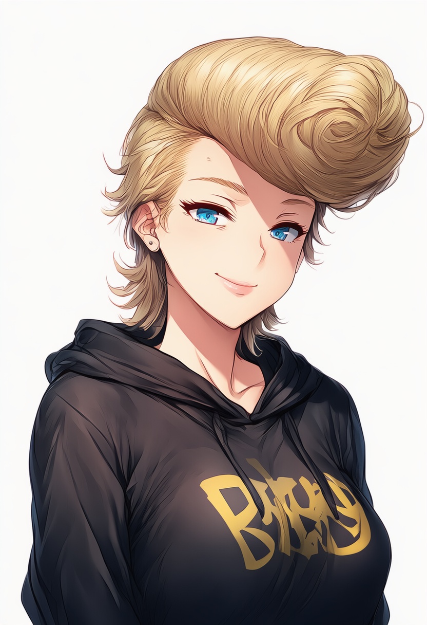 An image depicting pompadour
