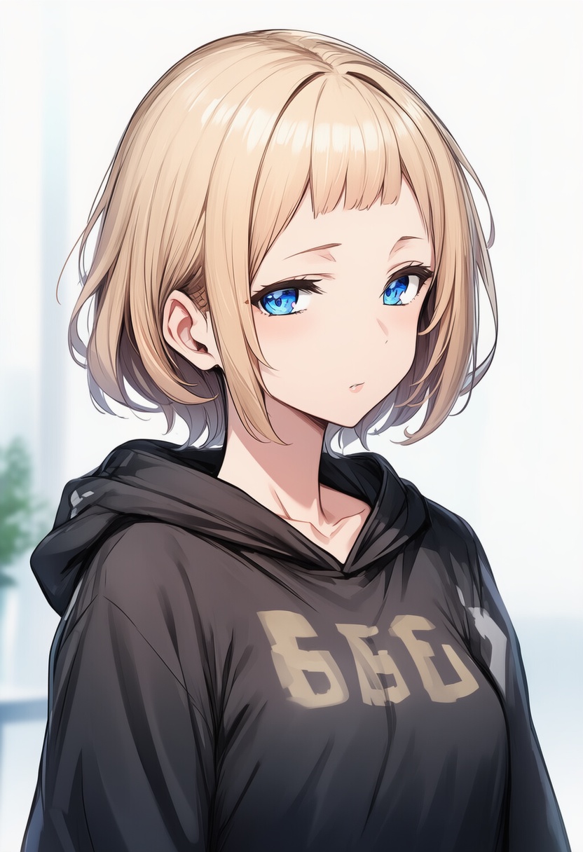 An image depicting short bangs
