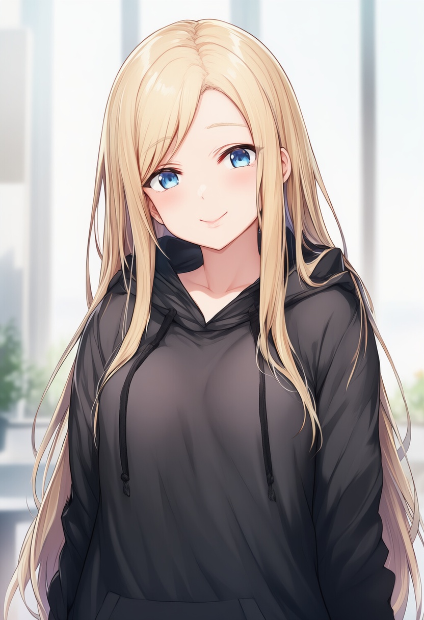 An image depicting very long hair