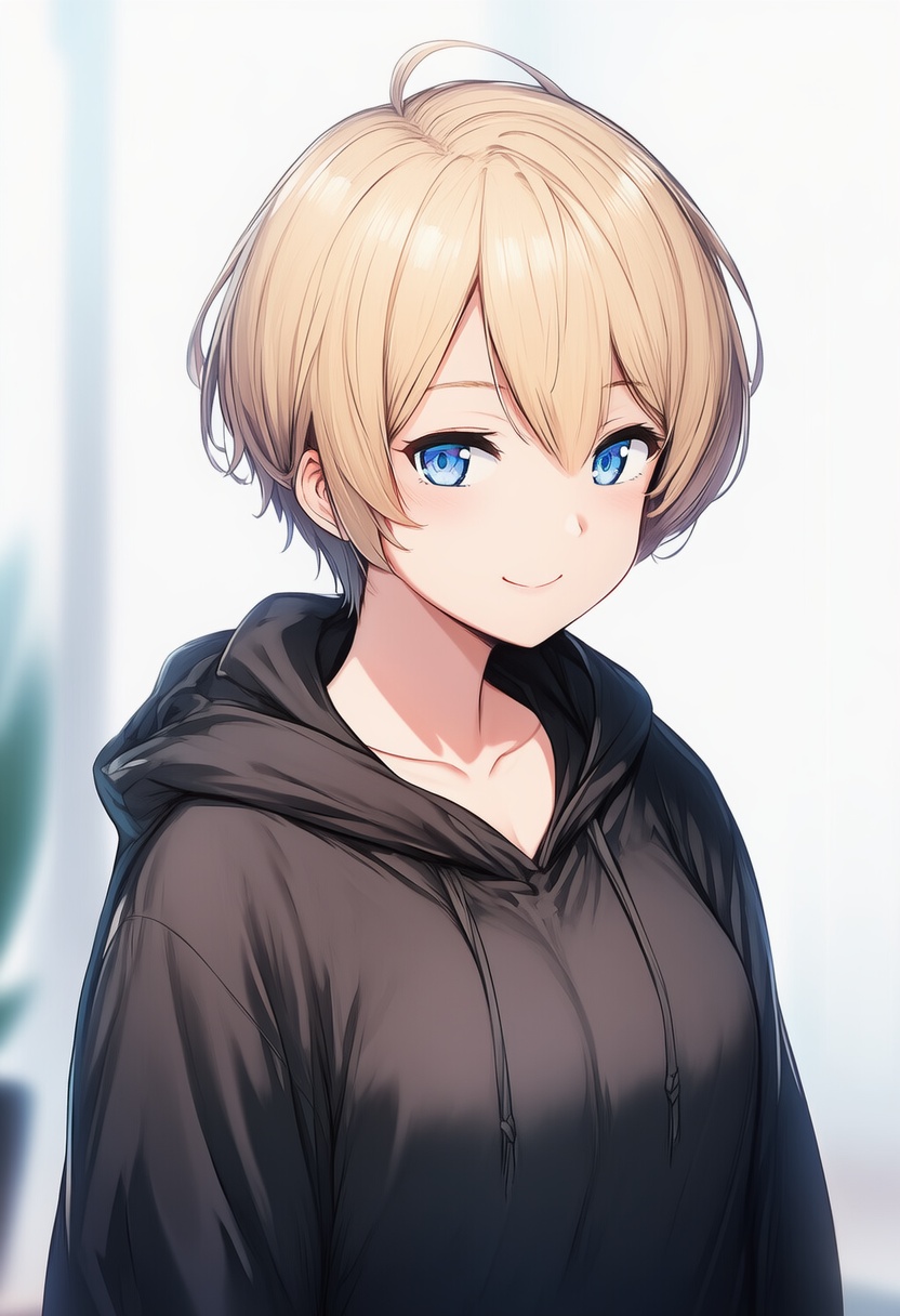 An image depicting very short hair
